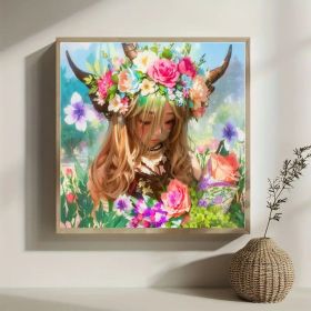 5DDIY Diamond Painting Set - Full Diamond Round Water Diamond Art (Option: Code74)