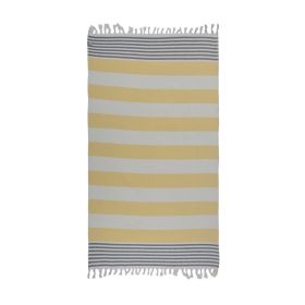 Ephesus Beach Towel (Color: aqua, size: 38'' x 70'')